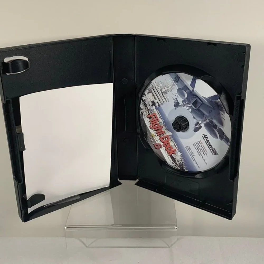 Abacus Microsoft Flight Simulator Flight Deck 6 PC FSX, ALL INSERTS Game